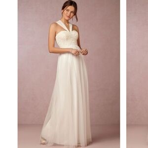 NWT BHLDN Jenny Yoo Juliette Dress in Ivory